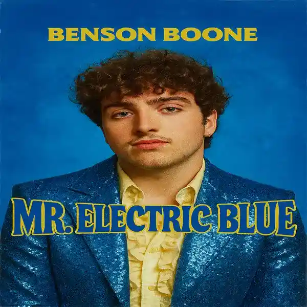 Benson Boone - Mr Electric Blue Ringtone Download Cover Art