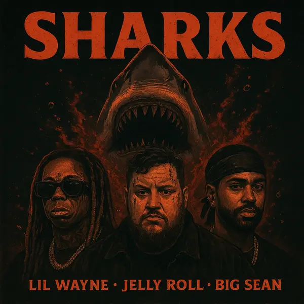 Lil Wayne, Jelly Roll, Big Sean - Sharks Ringtone Download Cover Art