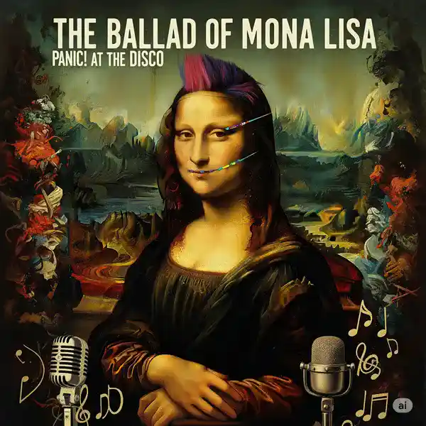Panic! At The Disco - The Ballad Of Mona Lisa Ringtone Download Cover Art