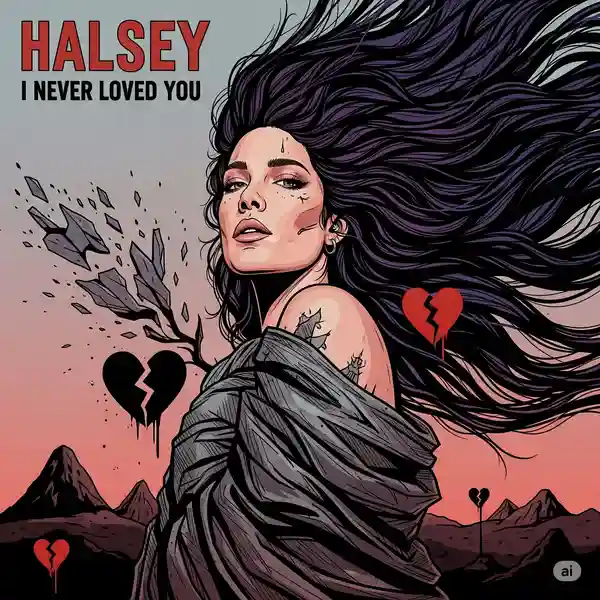 Halsey - I Never Loved You Ringtone Download Cover Art