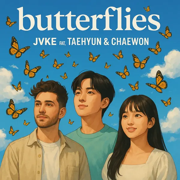 JVKE - butterflies Ringtone Download Cover Art
