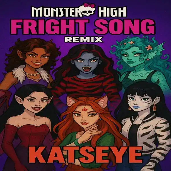 KATSEYE - Monster High Fright Song Ringtone Download Cover Art