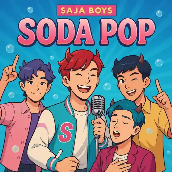 KPop Demon Hunters - Soda Pop Ringtone Download Cover Art