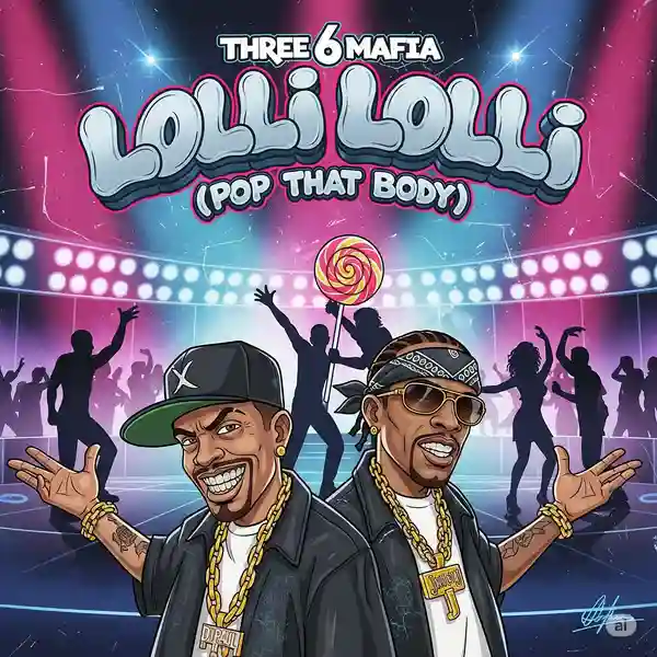 Three 6 Mafia - Lolli Lolli (Pop That Body) Ringtone Download Cover Art