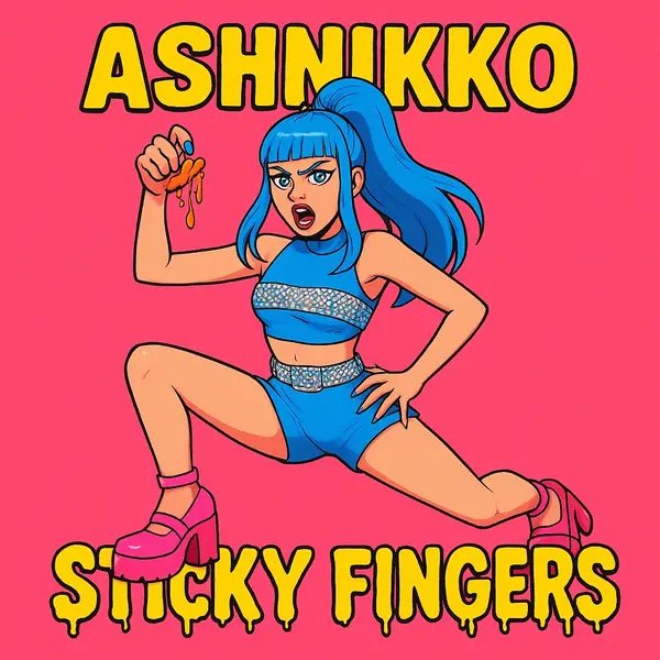 Ashnikko - Sticky Fingers Ringtone Download Cover Art