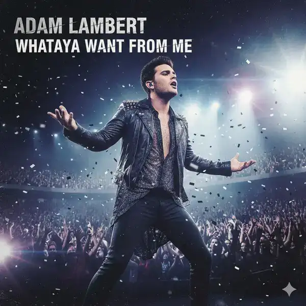 Adam Lambert - Whataya Want From Me Ringtone Download Cover Art