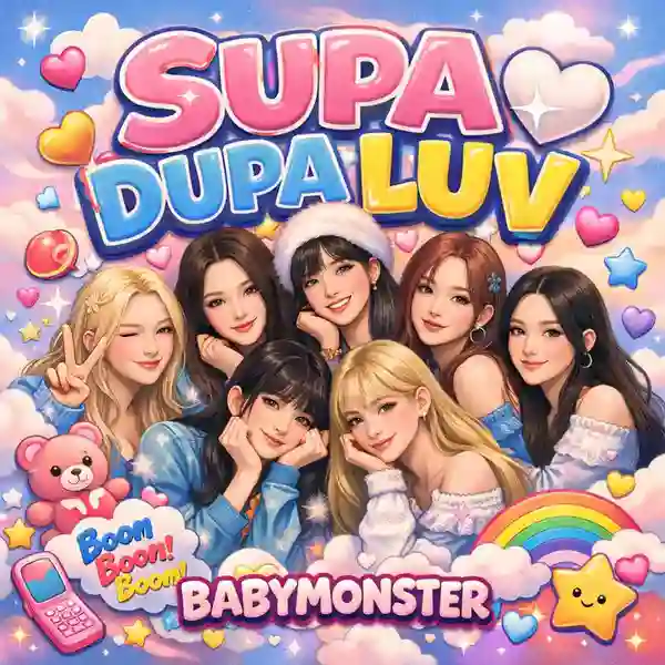 BABYMONSTER - SUPA DUPA LUV Ringtone Download Cover Art