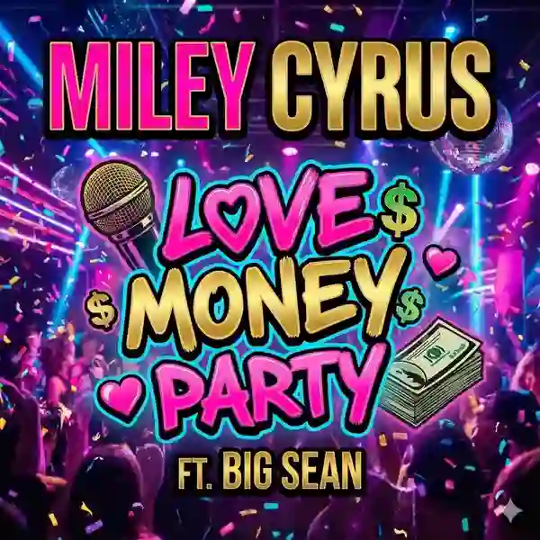 Miley Cyrus - Love Money Party Ringtone Download Cover Art