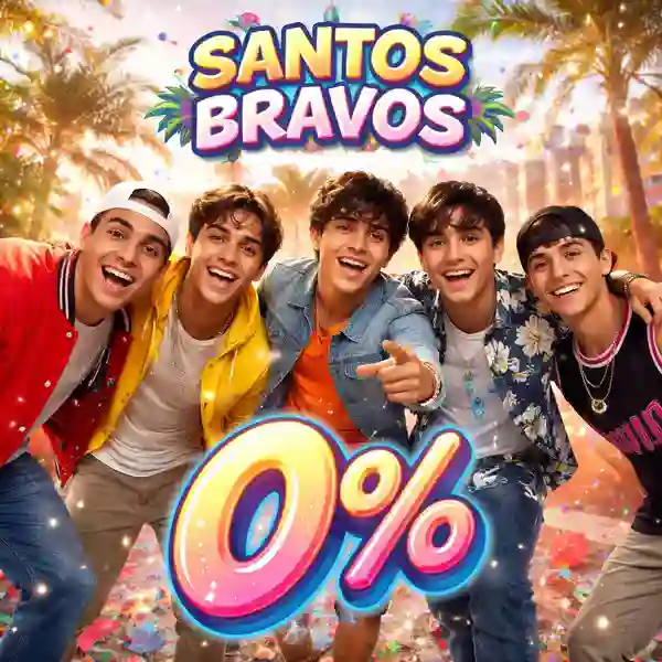SANTOS BRAVOS - 0% Ringtone Download Cover Art