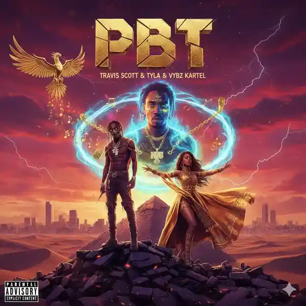 Travis Scott & Tyla & Vybz Kartel - PBT Ringtone Download Cover Art