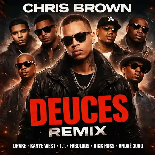 Chris Brown - Deuces Remix Ringtone Download Cover Art