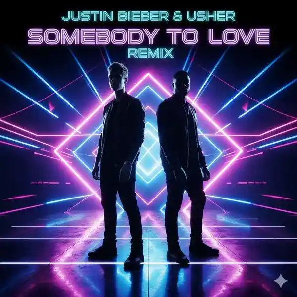 Justin Bieber & Usher - Somebody To Love Remix Ringtone Download Cover Art