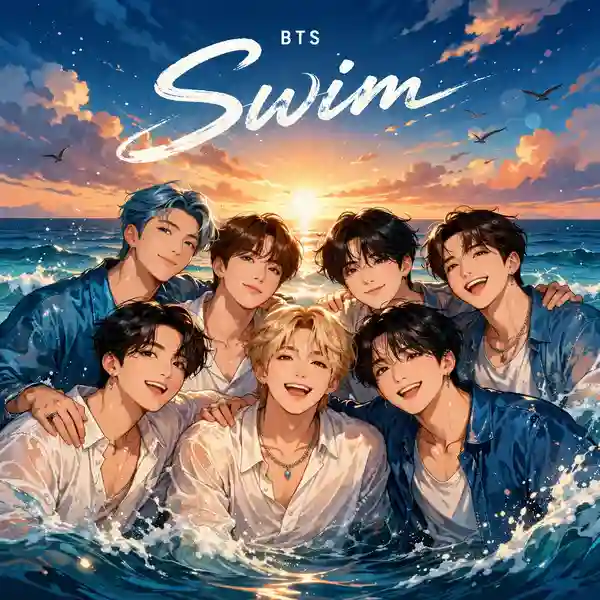 BTS - Swim Ringtone Download Cover Art