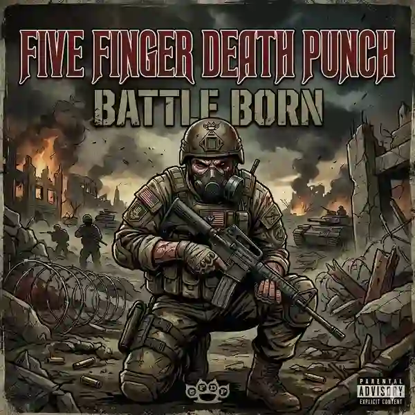 Five Finger Death Punch - Battle Born Ringtone Download Cover Art