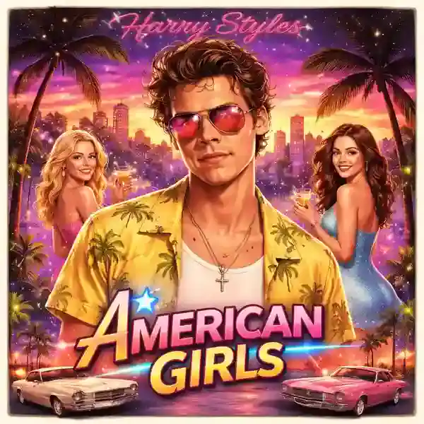 Harry Styles - American Girls Ringtone Download Cover Art