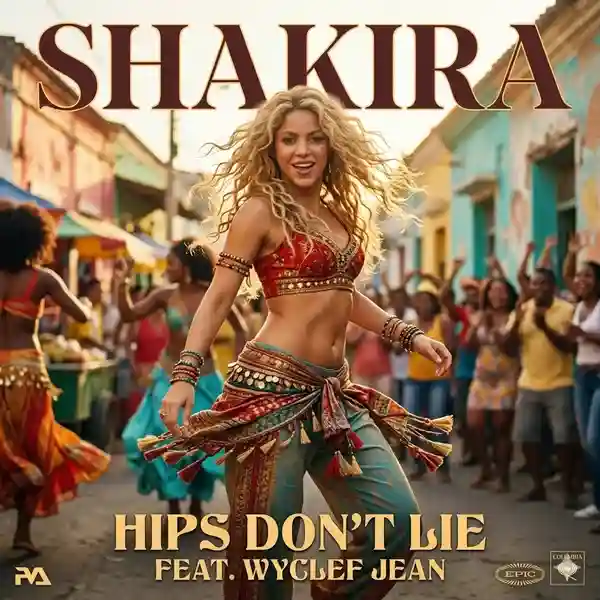 Shakira - Hips Don't Lie Ringtone Download Cover Art