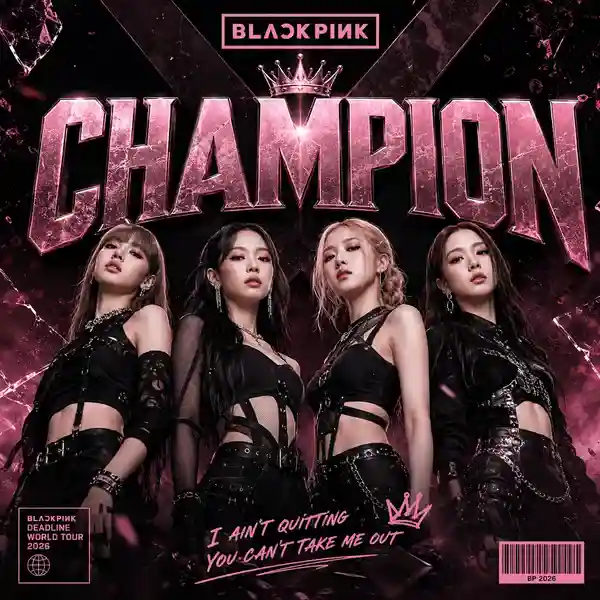 BLACKPINK - Champion Ringtone Download Cover Art