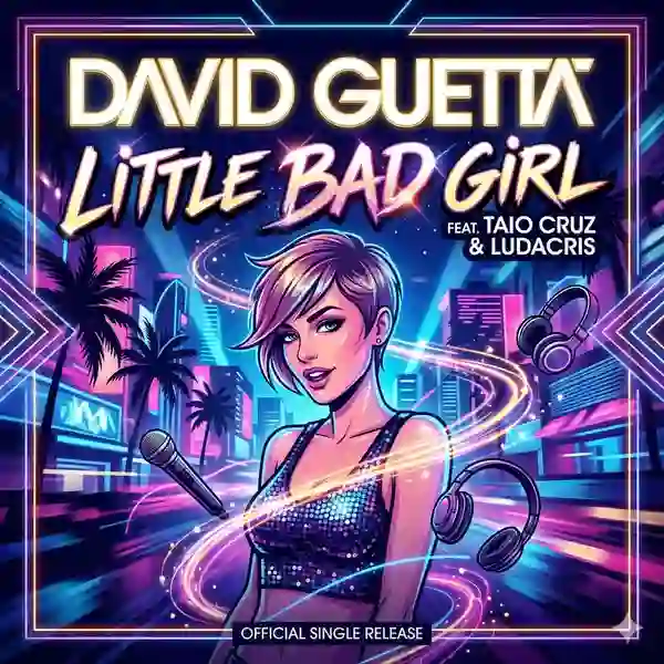 David Guetta - Little Bad Girl Ringtone Download Cover Art