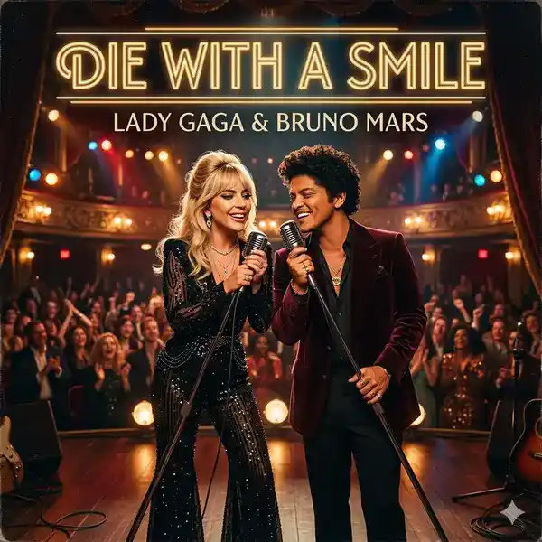 Lady Gaga & Bruno Mars - Die With A Smile Ringtone Download Cover Art