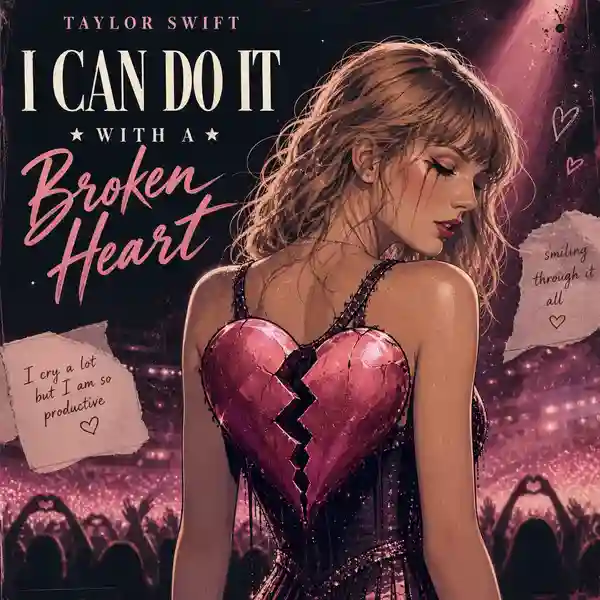 Taylor Swift - I Can Do It With A Broken Heart Ringtone N Lyrics Cover Art