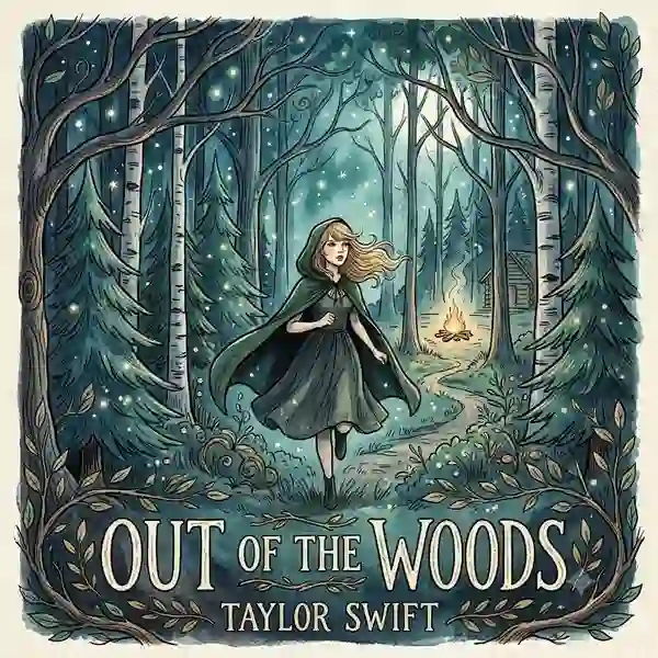 Out Of The Woods Ringtone N Lyrics by Taylor Swift Art Taylor Swift - Out Of The Woods Ringtone N Lyrics Cover Art