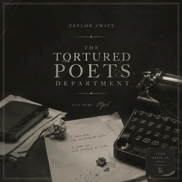 Taylor Swift - The Tortured Poets Department Ringtone N Lyrics Cover Art
