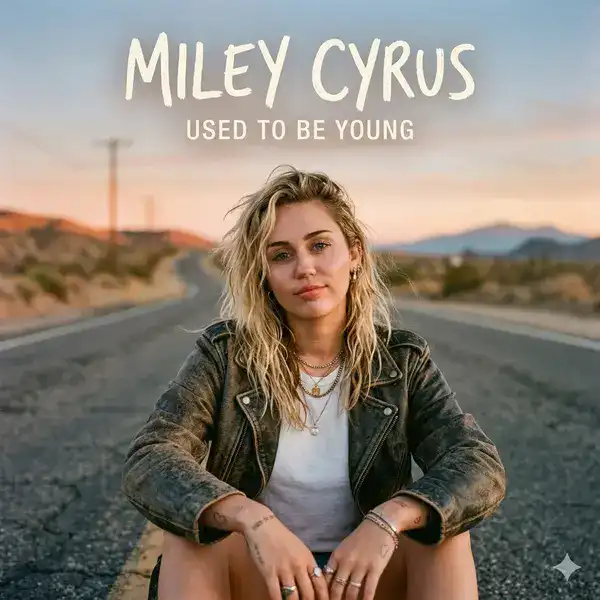Used To Be Young Ringtone N Lyrics by Miley Cyrus Cover Art Miley Cyrus - Used To Be Young Ringtone N Lyrics Cover Art