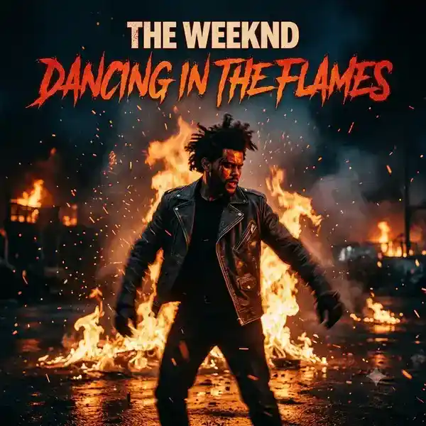 The Weeknd - Dancing In The Flames Ringtone Download Cover Art