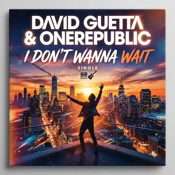 David Guetta, OneRepublic - I Don't Wanna Wait Ringtone Download Cover Art